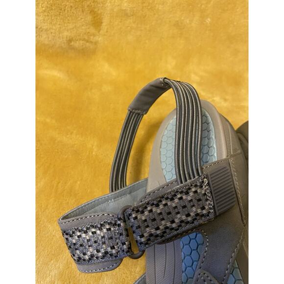 Baretraps Rebound “Dalton” Sandals Microbial Hook & Loop Blue/Gray W Size 10M - Picture 5 of 14